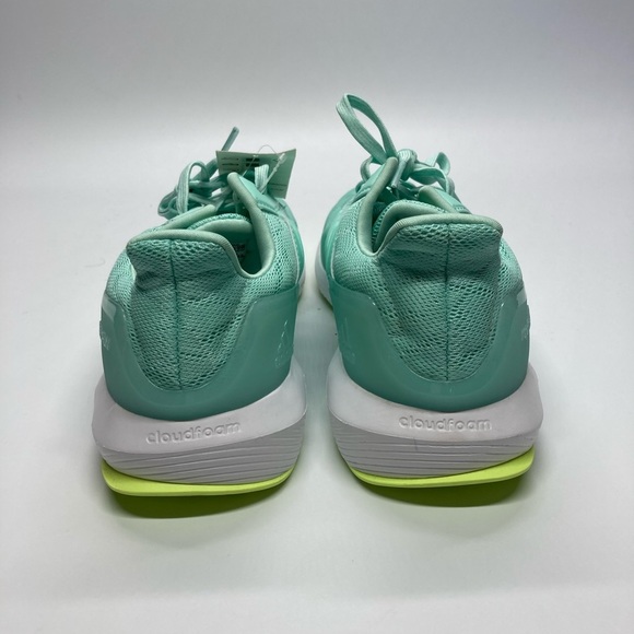 Adidas Rapidarun Womens Running Shoes Green Sz 6 - Picture 3 of 10